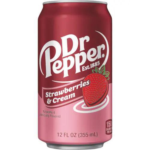 Dr Pepper Strawberries & Cream Can