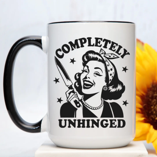 Completely Unhinged 15oz Coffee Mug