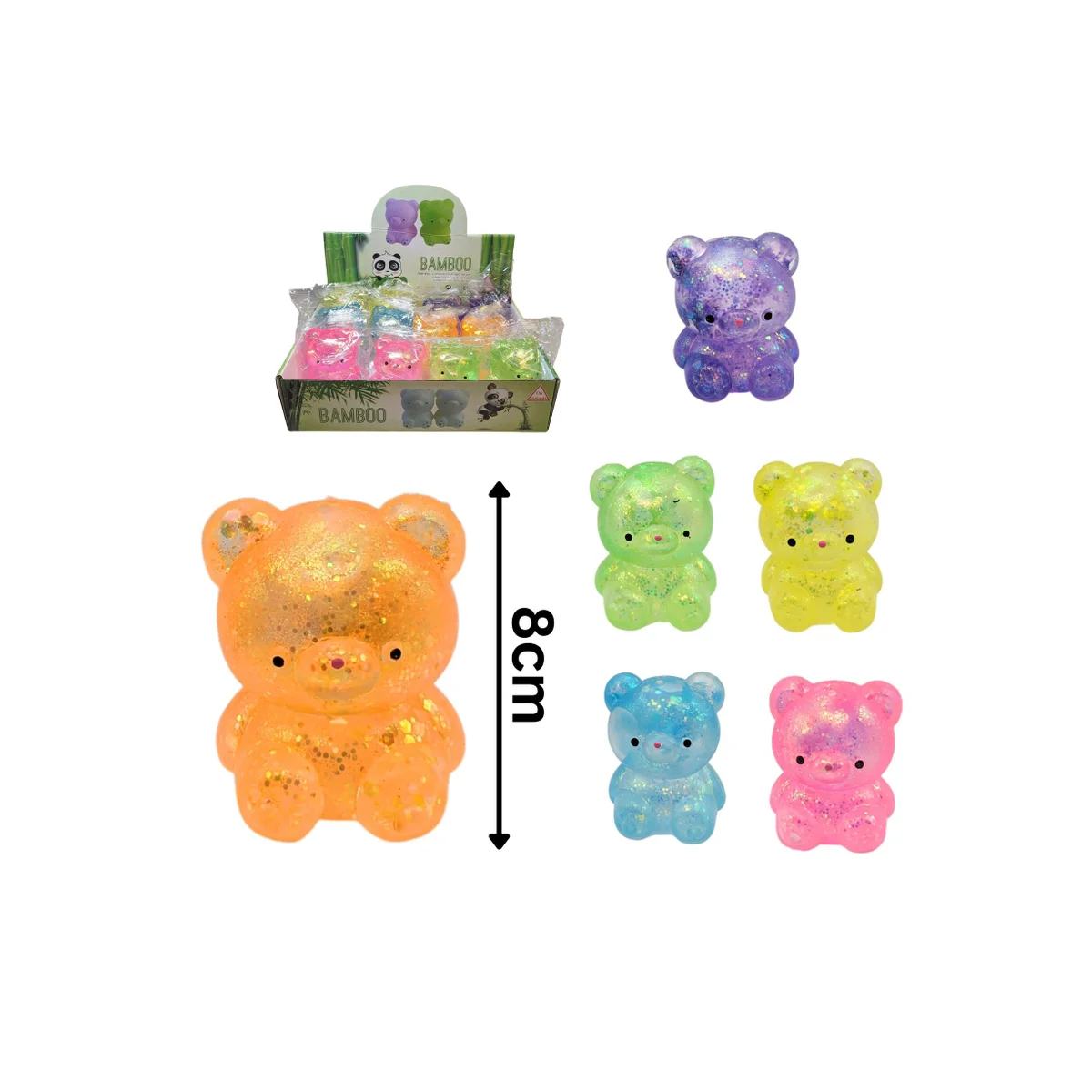 Sugar Squeeze Glitter Bear