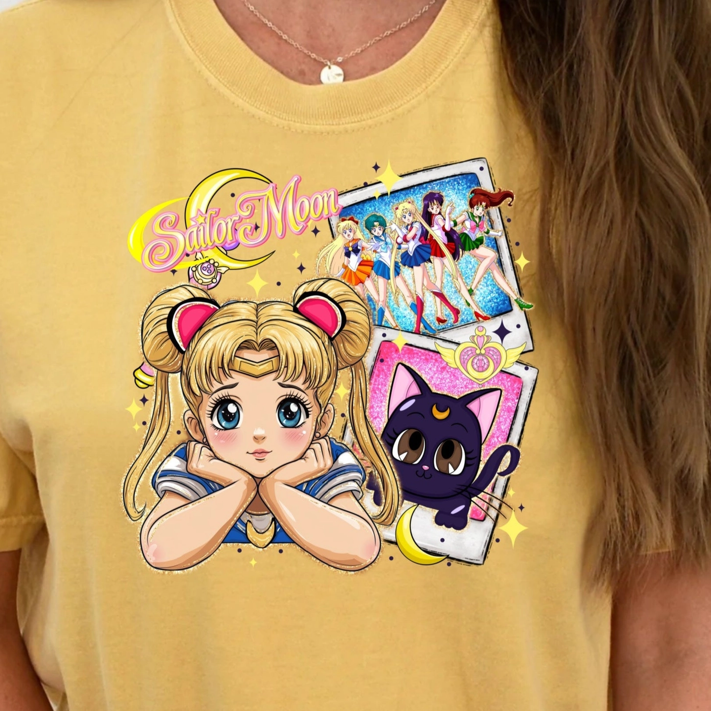 Sailor Moon Tshirt Pink