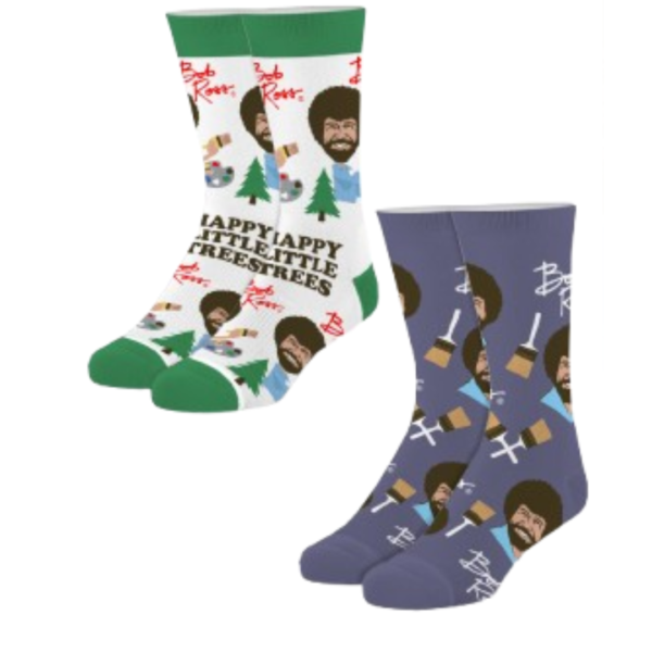 Bob Ross Socks 2 pack