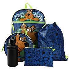 Backpack 5pc Set Scooby Doo