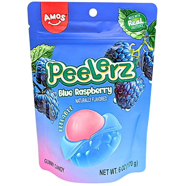 Peelerz Blue Raspberry Bag 170g
