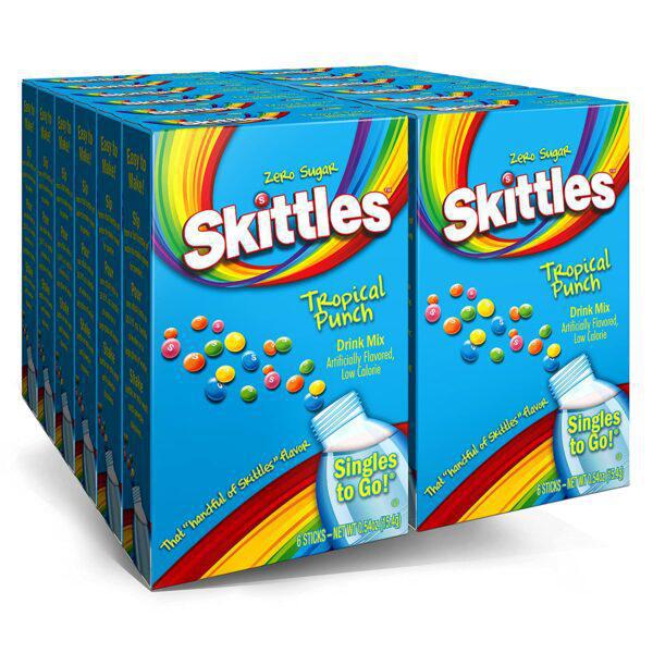 Skittles Tropical Punch Singles To Go Drink Mix