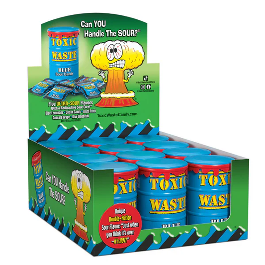 TOXIC WASTE BLUE DRUMS