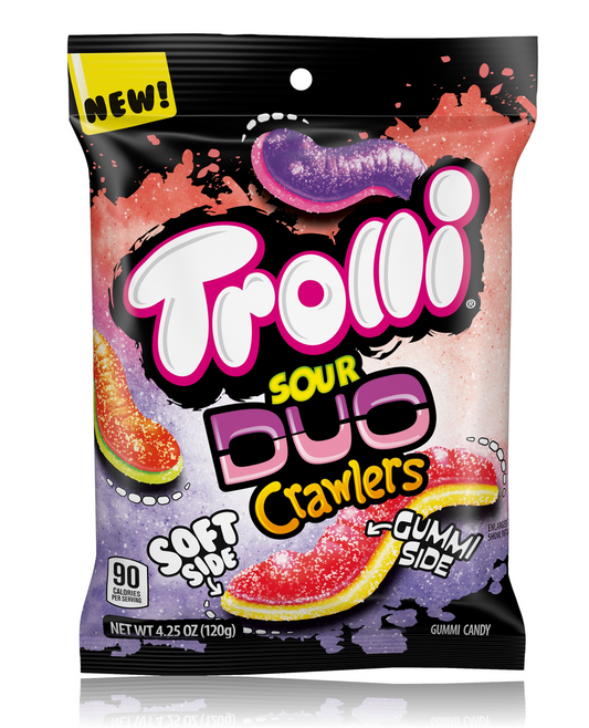 Trolli Sour Brite Duo Crawlers Peg Bag