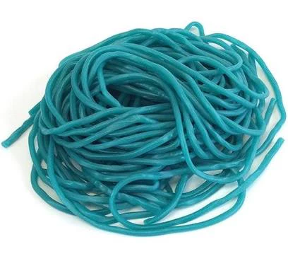 Laces Blue Raspberry Shoe String Licorice 100g