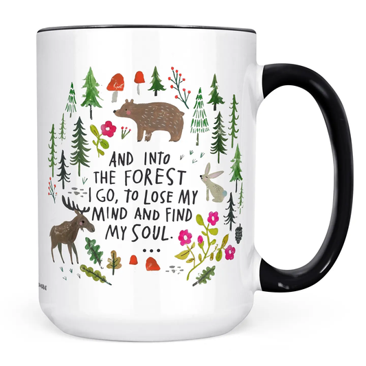 Into The Forest I Go 15oz Coffee Mug