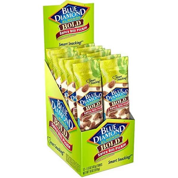 Blue Diamond Xtreme Spicey Dill Pickle Almonds 1.5oz