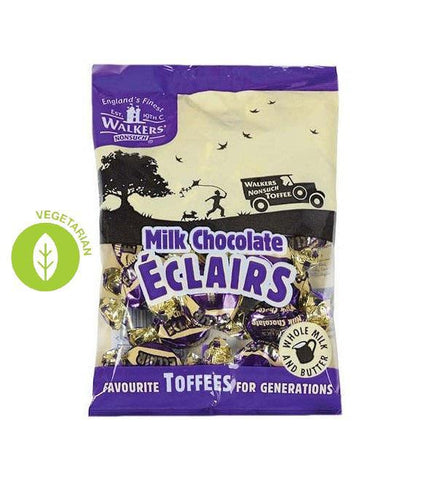 Walkers Chocolate Eclairs Peg Bag 150g