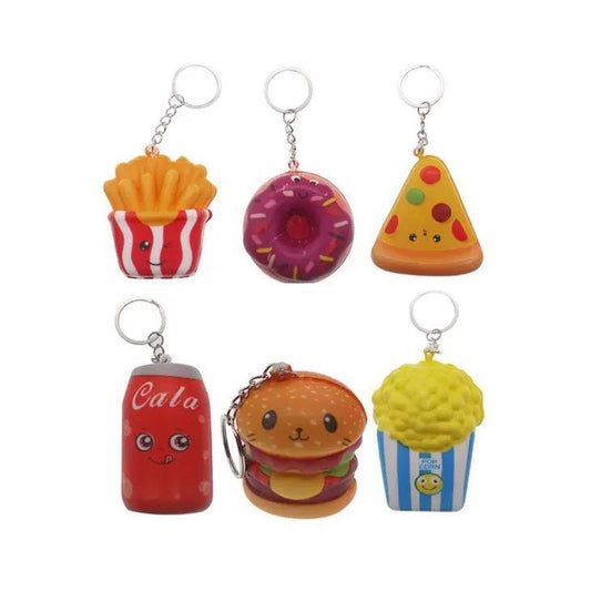 Keychain Slow Rising Squishy Food