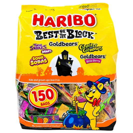 Haribo Halloween Best On The Block Bag 150ct