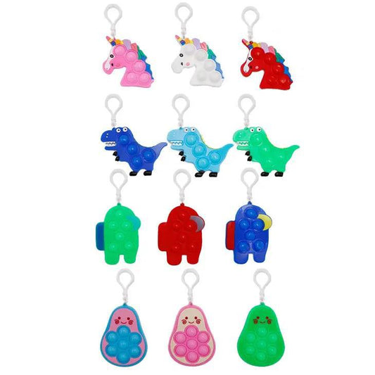 Keychain Fidget Sensory Silicone