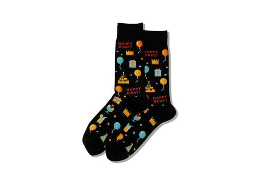 Hot Sox Men's 10-13 Happy Birthday
