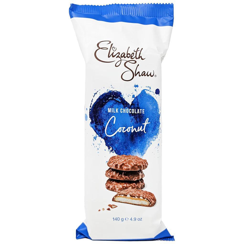 Elizabeth Shaw Biscuits Milk Chocolate Coconut 140g UK