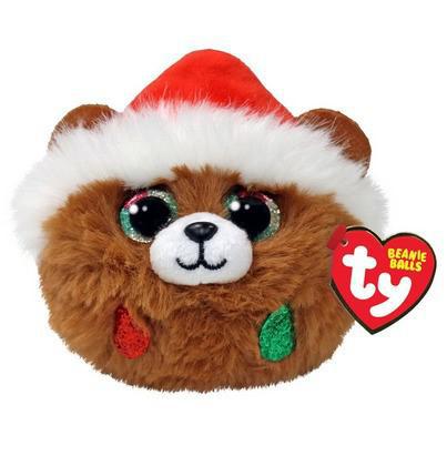 TY Puffies (Beanie Balls) Christmas Pudding