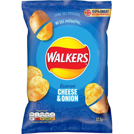 Walkers Crisps Cheese & Onion