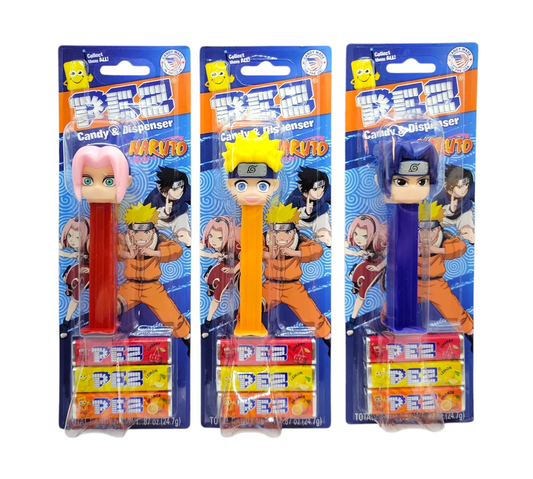 PEZ BLISTER Naruto