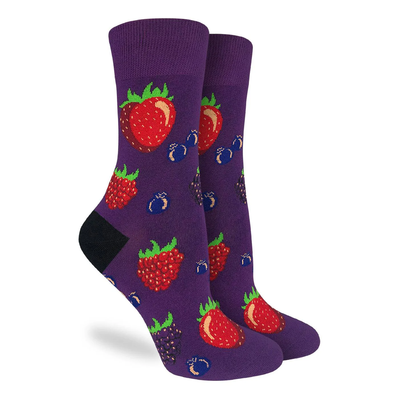Good Luck Socks Crew 5-9 Cute Berries