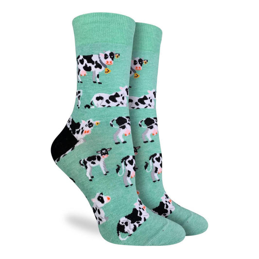 Good Luck Socks Crew 5-9 Cows
