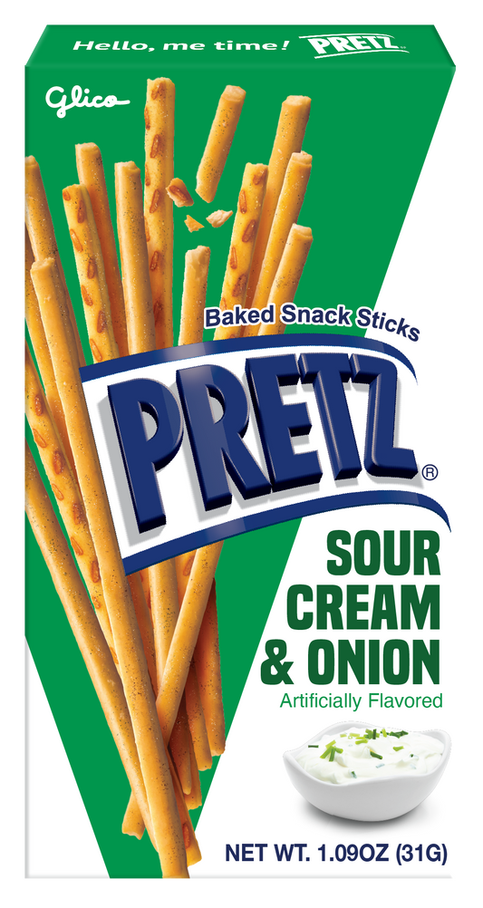 Glico Pretz Sour Cream & Onion