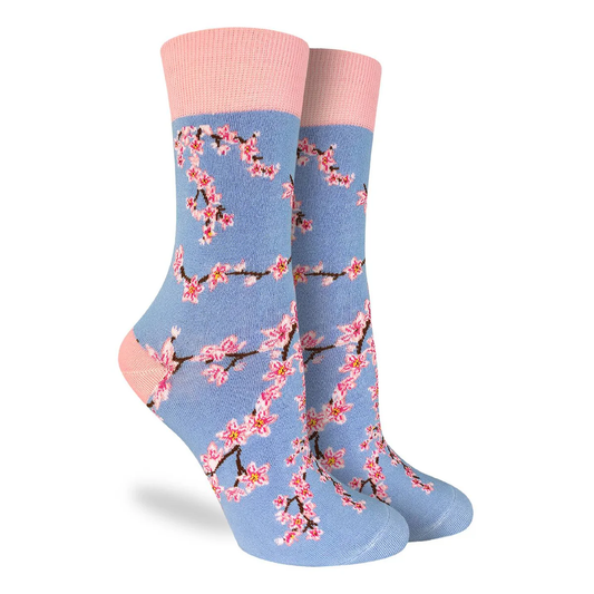 GLS Crew 5-9 Socks Cherry Blossoms