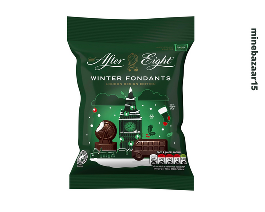 After Eight Winter Fondants Peg Bag 57g UK