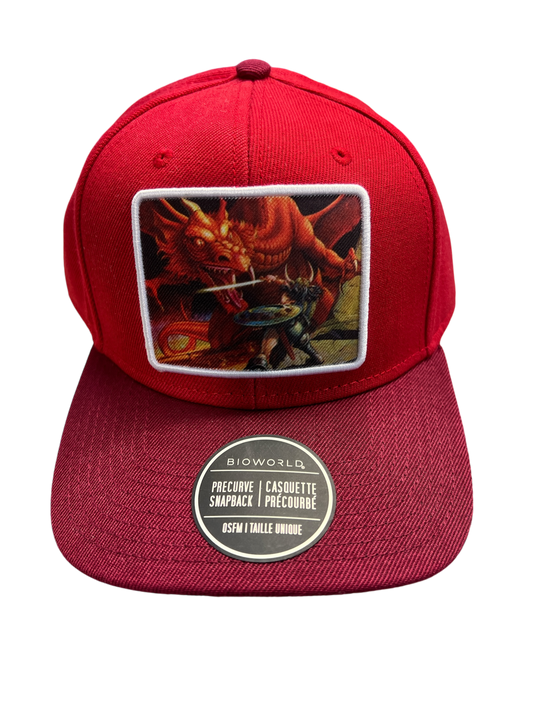 Hat D&D Red Snap Back