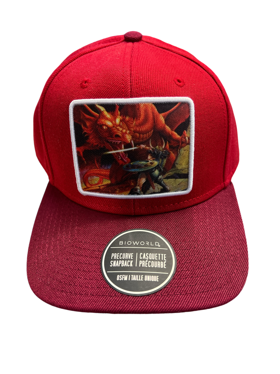 Hat D&D Red Snap Back