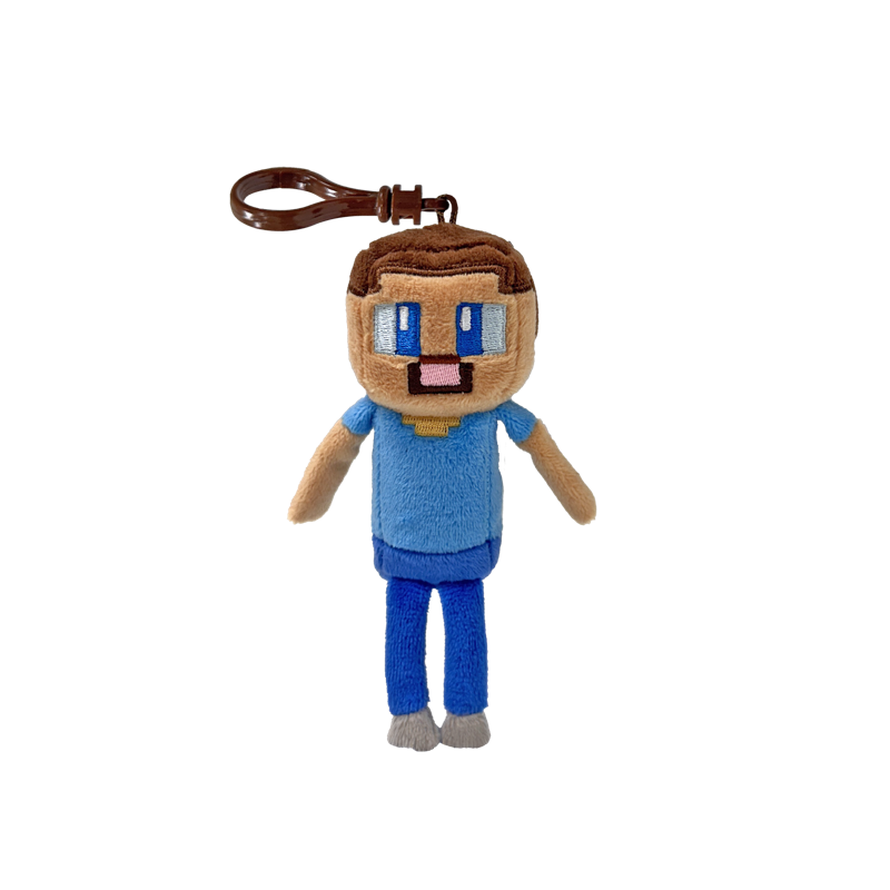 TY Floppy Minecraft Steve Clip