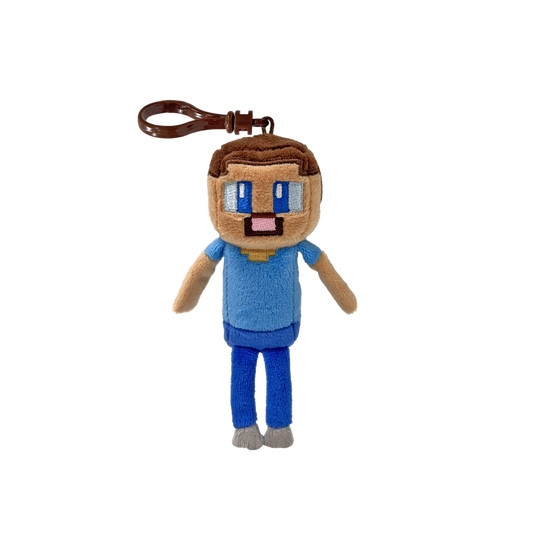 TY Floppy Minecraft Steve Clip