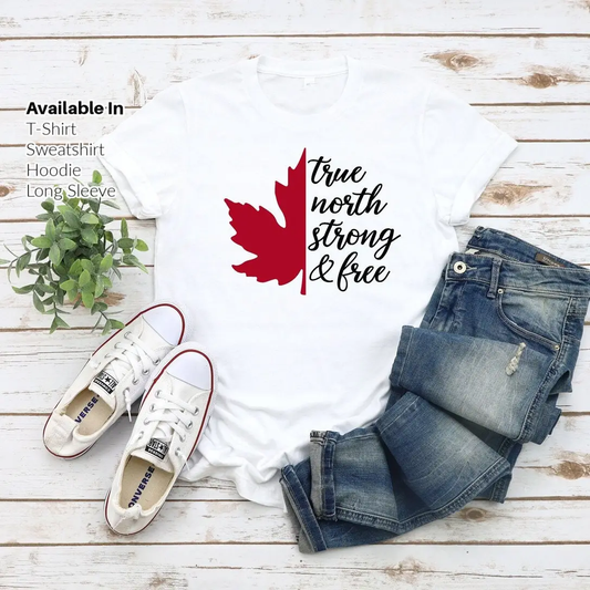 True North Strong N Free Tshirt White