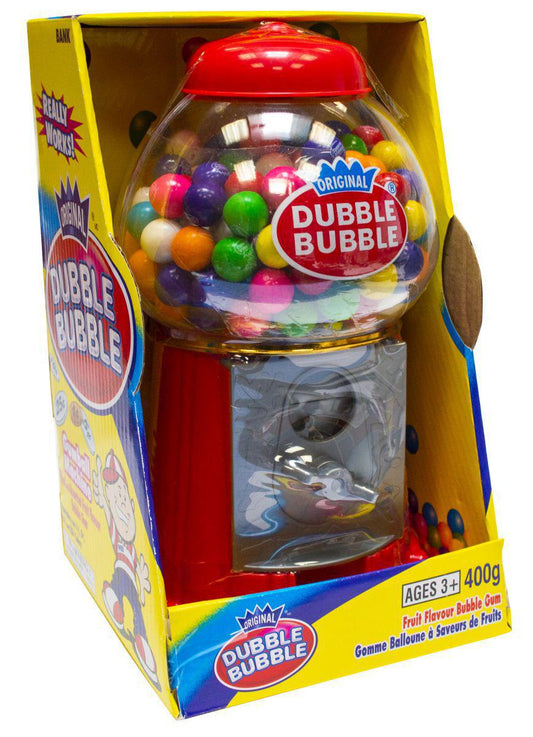 Dubble Bubble Gumball Machine Bank 400g