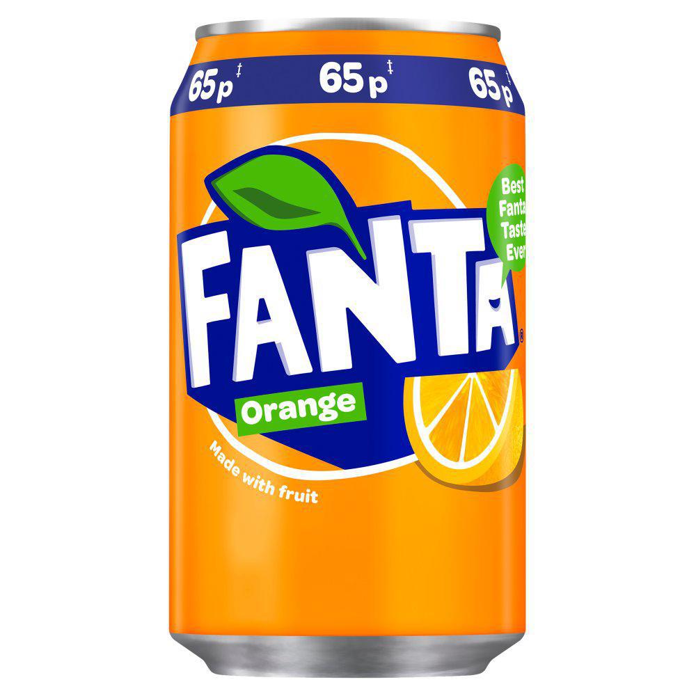 Fanta Orange Can UK