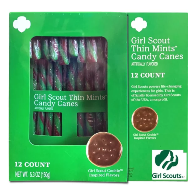 Girl Scouts Thin Mints Candy Canes