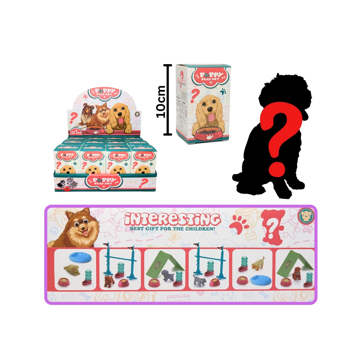 Puppy Playset Mystery Box