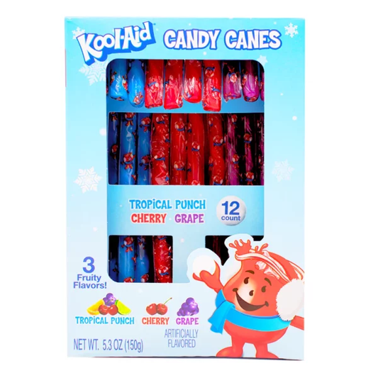 Kool-Aid Candy Canes