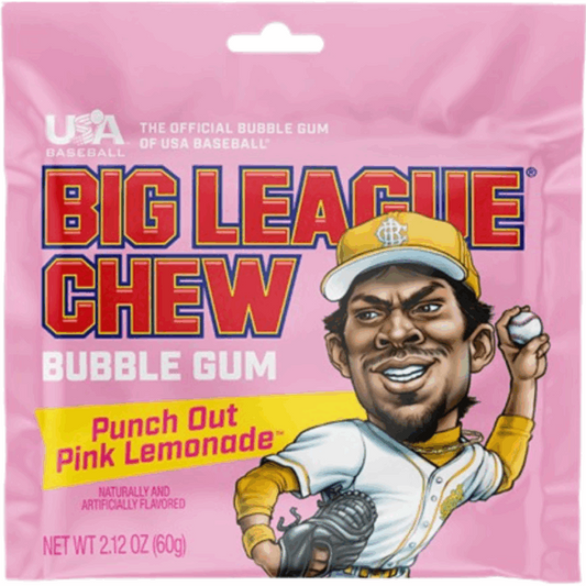 BIG LEAGUE CHEW  PINK LEMONADE