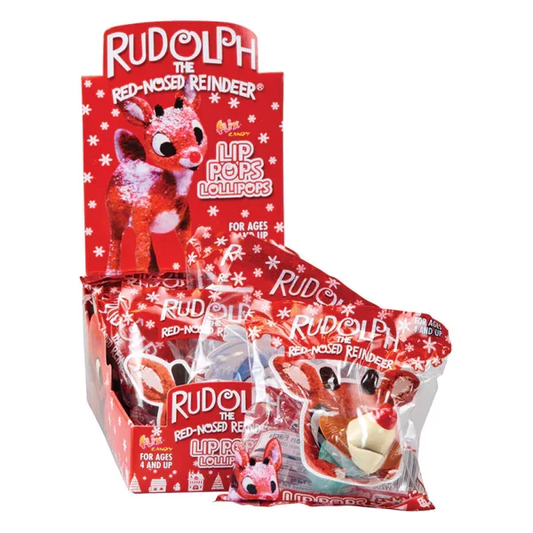 Rudolph Lip Pops