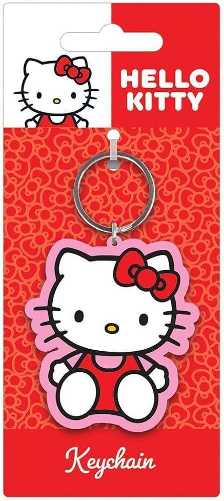 Keychain Hello Kitty Pose Red
