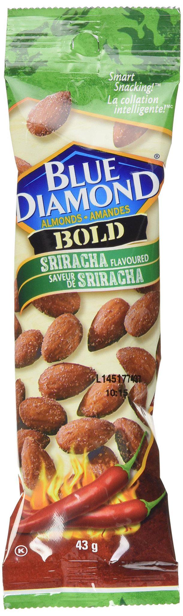 BLUE DIAMOND SRIRACHA ALMONDS 43G