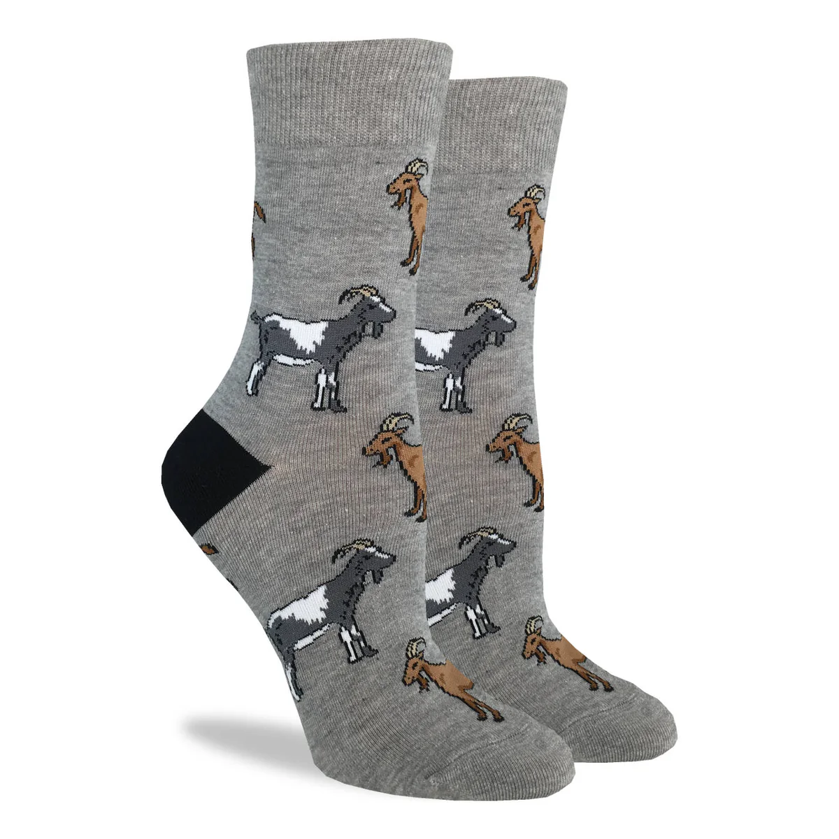 Good Luck Socks Crew 5-9 Goats