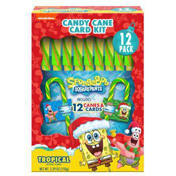 Sponge Bob Candy Canes
