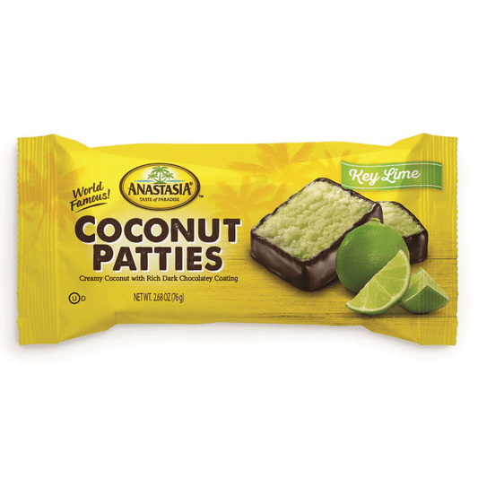 Coconut Patties Kiwi Lime