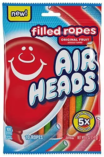 Airheads Filled Ropes Peg Bag – Sticky's Garrison Ice Cream, Candy & Gifts