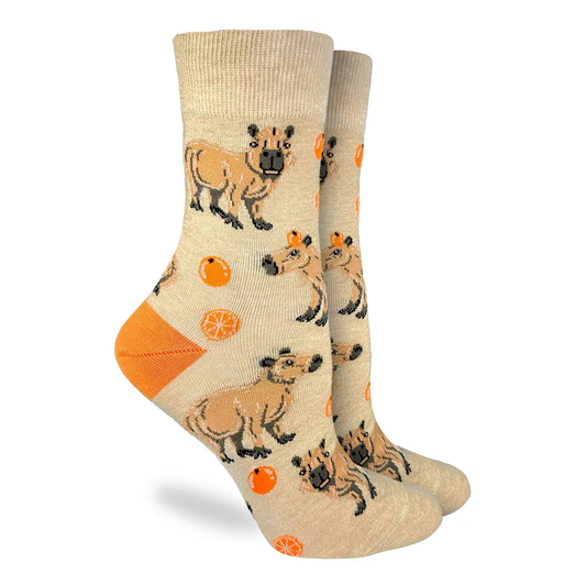 GLS Crew 5-9 Socks Capybaras