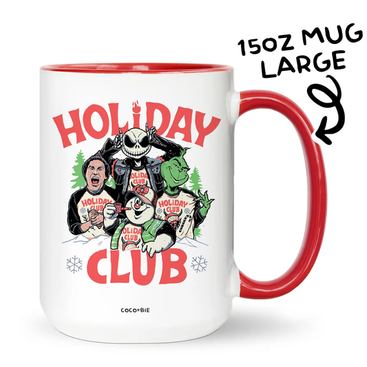 Holiday Club 15oz Coffee Mug
