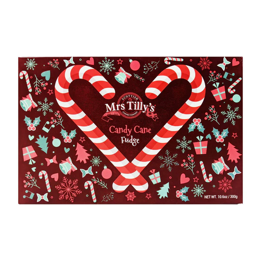 Mrs Tilly's Scottish Candy Cane Fudge