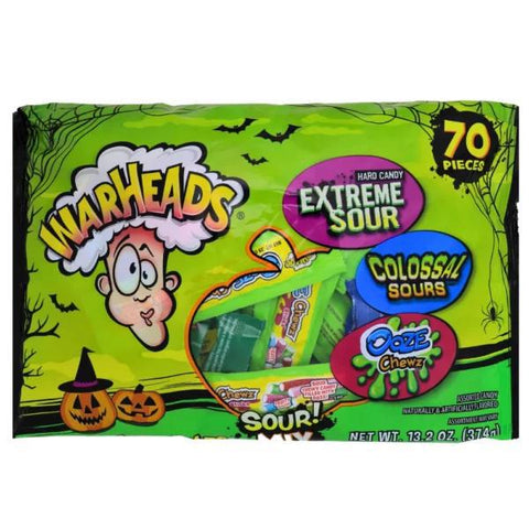 Warheads Sour Mix Candy Bag 70pk