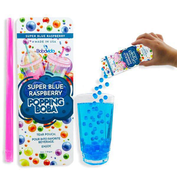 Bobavida Popping Boba Super Blue Raspberry 85g